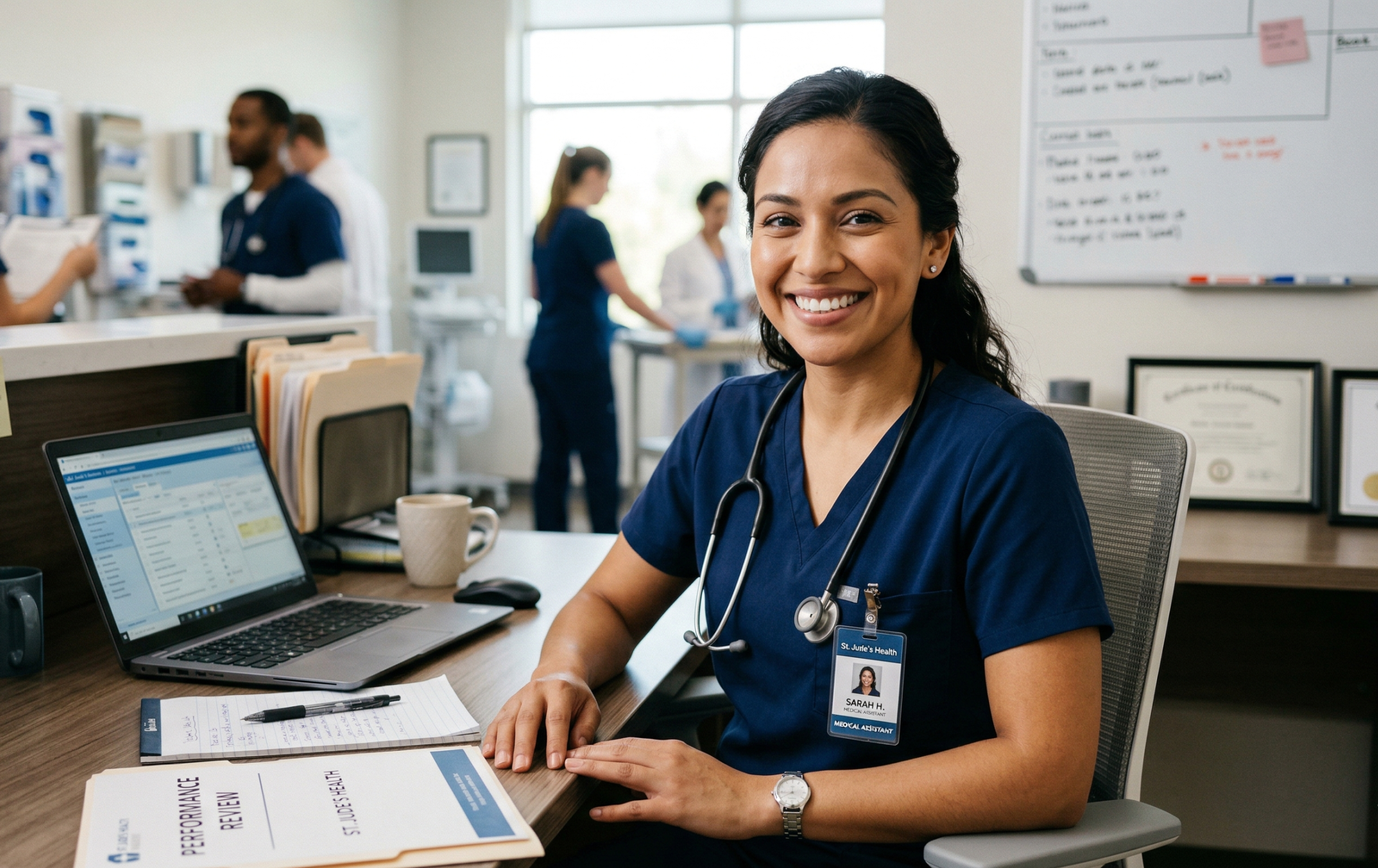 Non-clinical healthcare professional