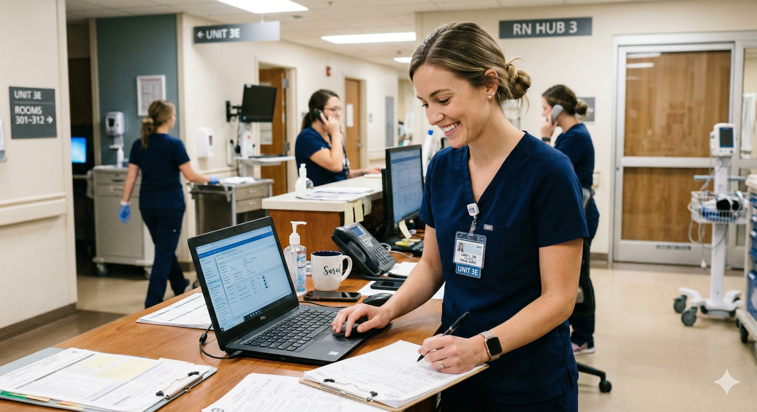 Travel nurse staffing